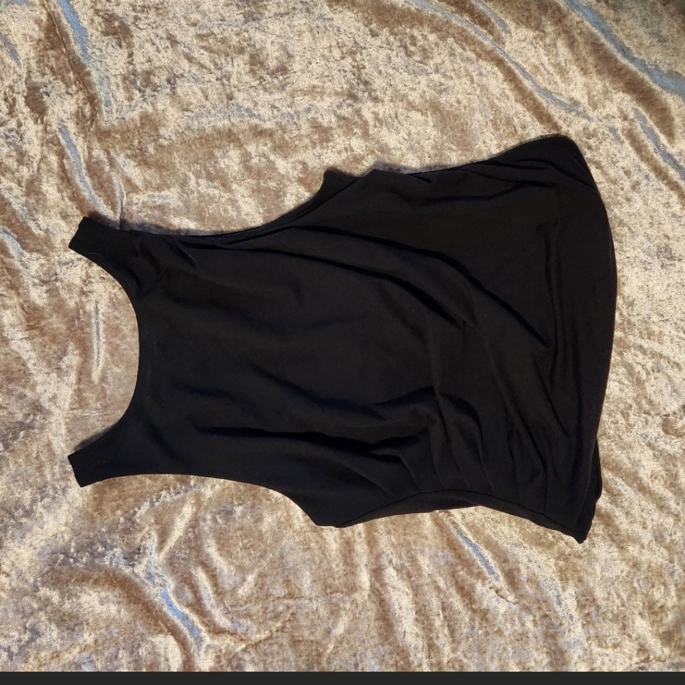 Open Edit Black Women's Top
